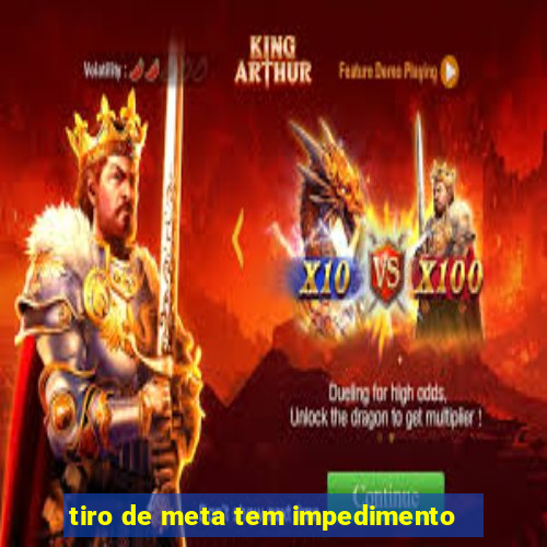 tiro de meta tem impedimento